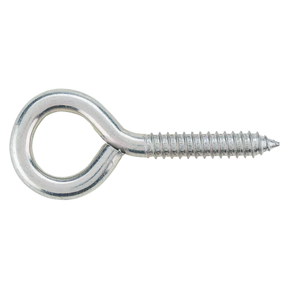 Minimalist National Hardware 000 Zinc Large Screw Eye Recyclable