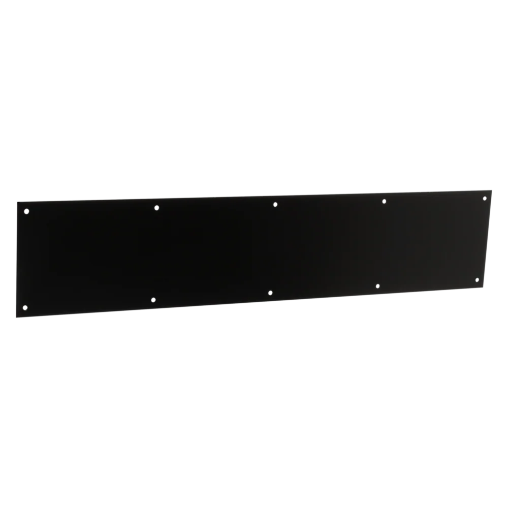 Relaxed National Hardware 6 x 30 Matte Black Kickplate Flexible