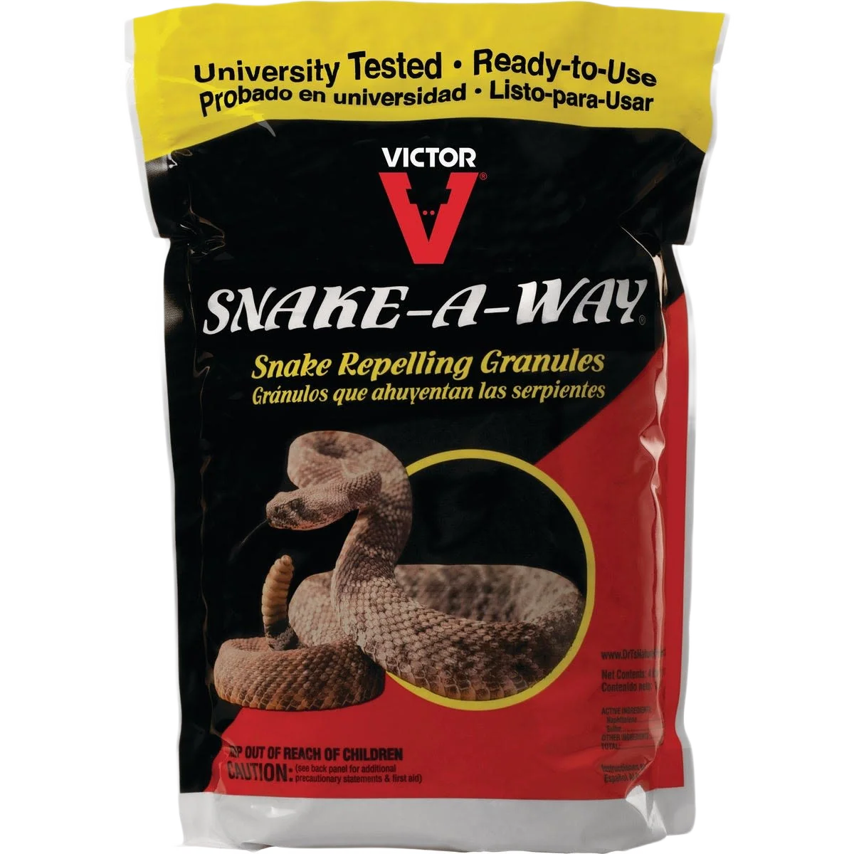 Crafted Victor Snake-A-Way Snake Repellent Granules 4 lb. Casual