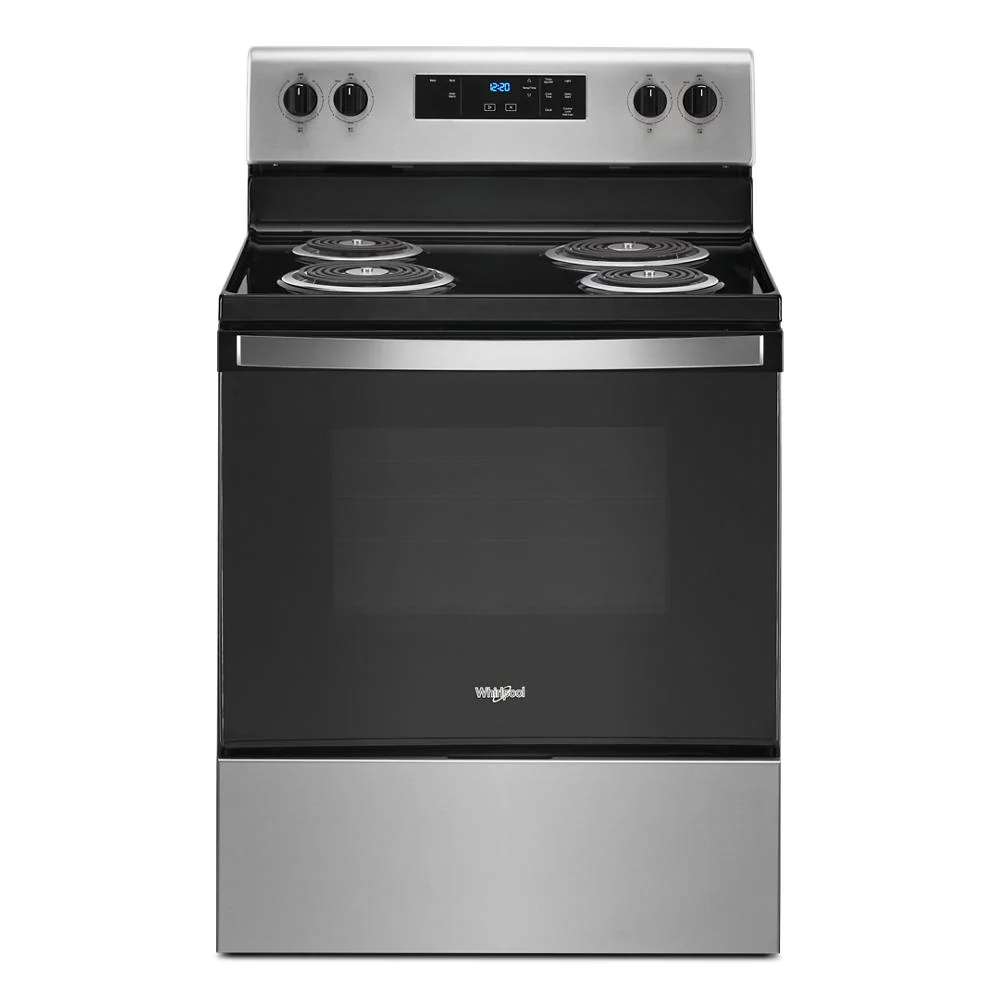 Recyclable 4.8 cu. ft. Electric Range with Keep Warm setting Solid