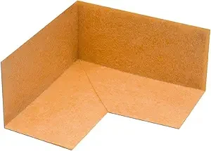 Contemporary Schluter Kerdi-Kereck-F Pre-Formed 90° Waterproofing Inside Corners 10-Pack High-Performance