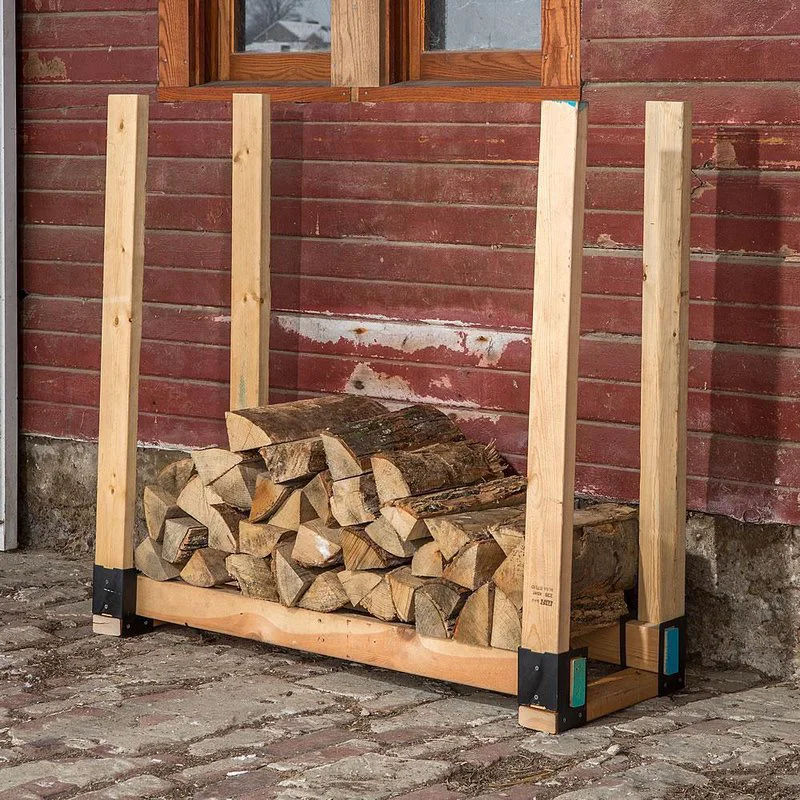 Casual Log Stacker Brackets Excellent