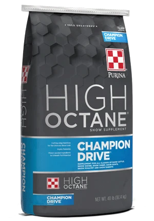 Dependable Purina High Octane® Champion Drive® Show Supplement 40 lb. Eco-Friendly