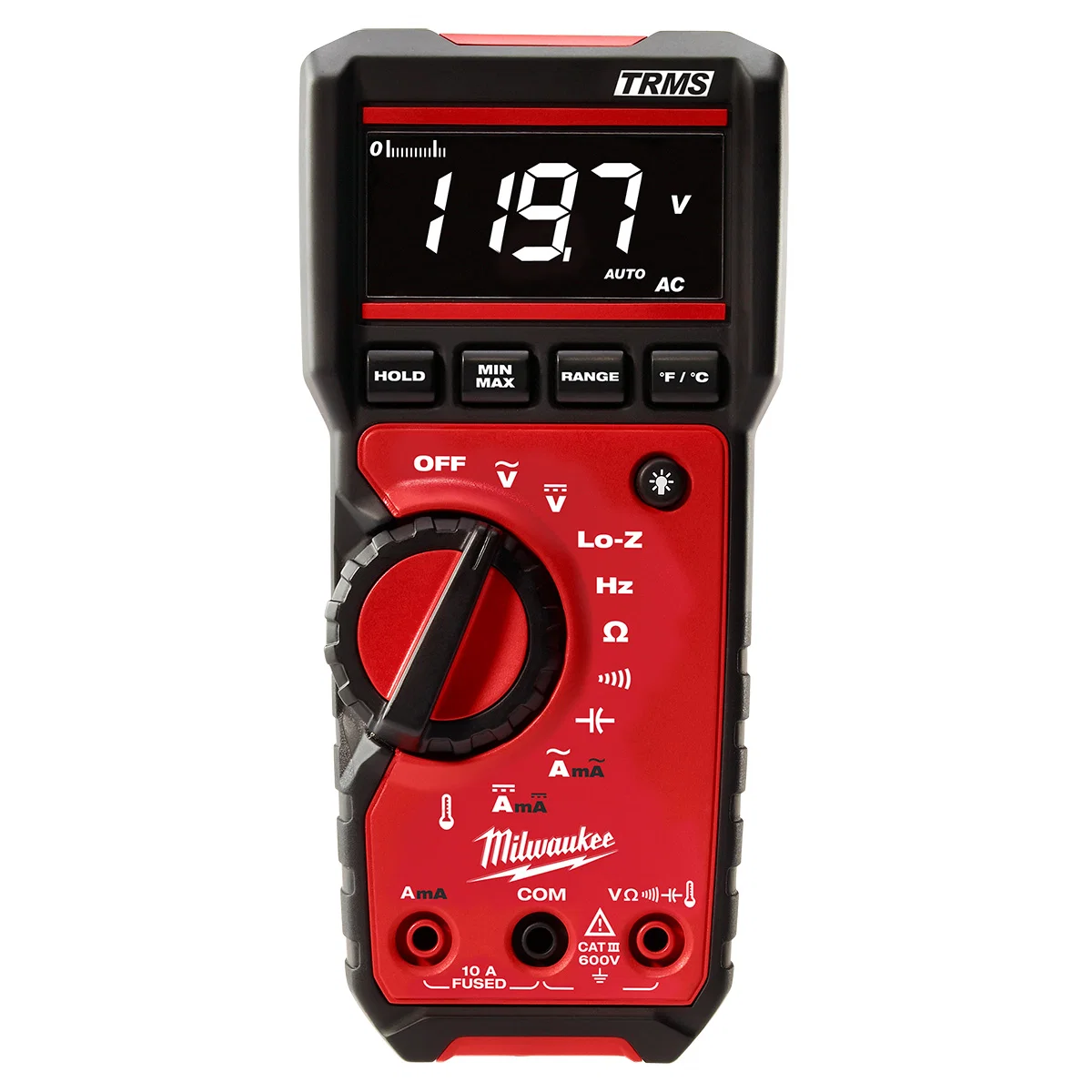 Official Milwaukee Digital Multimeter w Lo-Z Easy-to-Use
