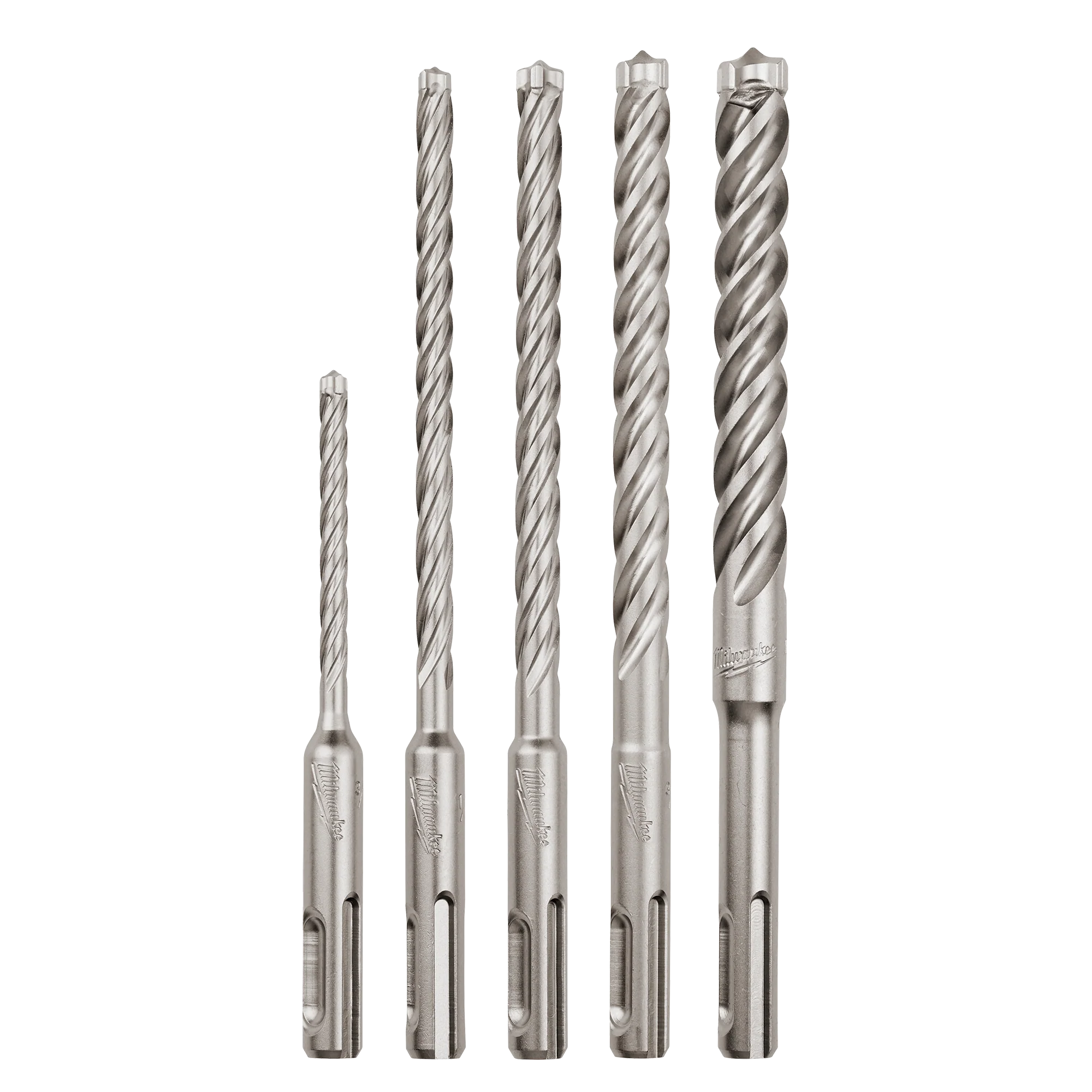 Advanced Milwaukee 5 PC SDS Plus 4CT MX4™ Set Effective