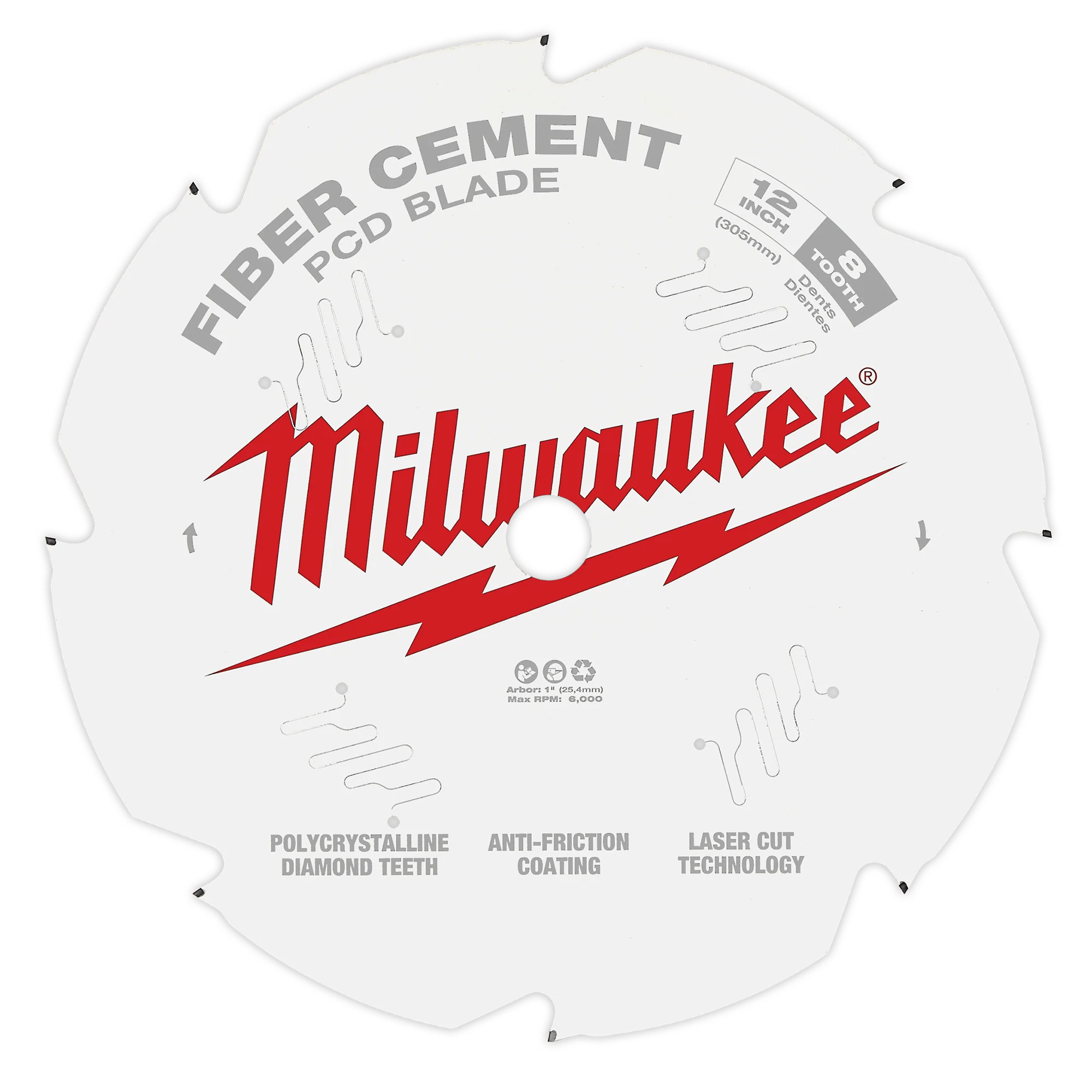 Minimalist Milwaukee 12 PCD Fiber Cement Circular Saw Blade Verified