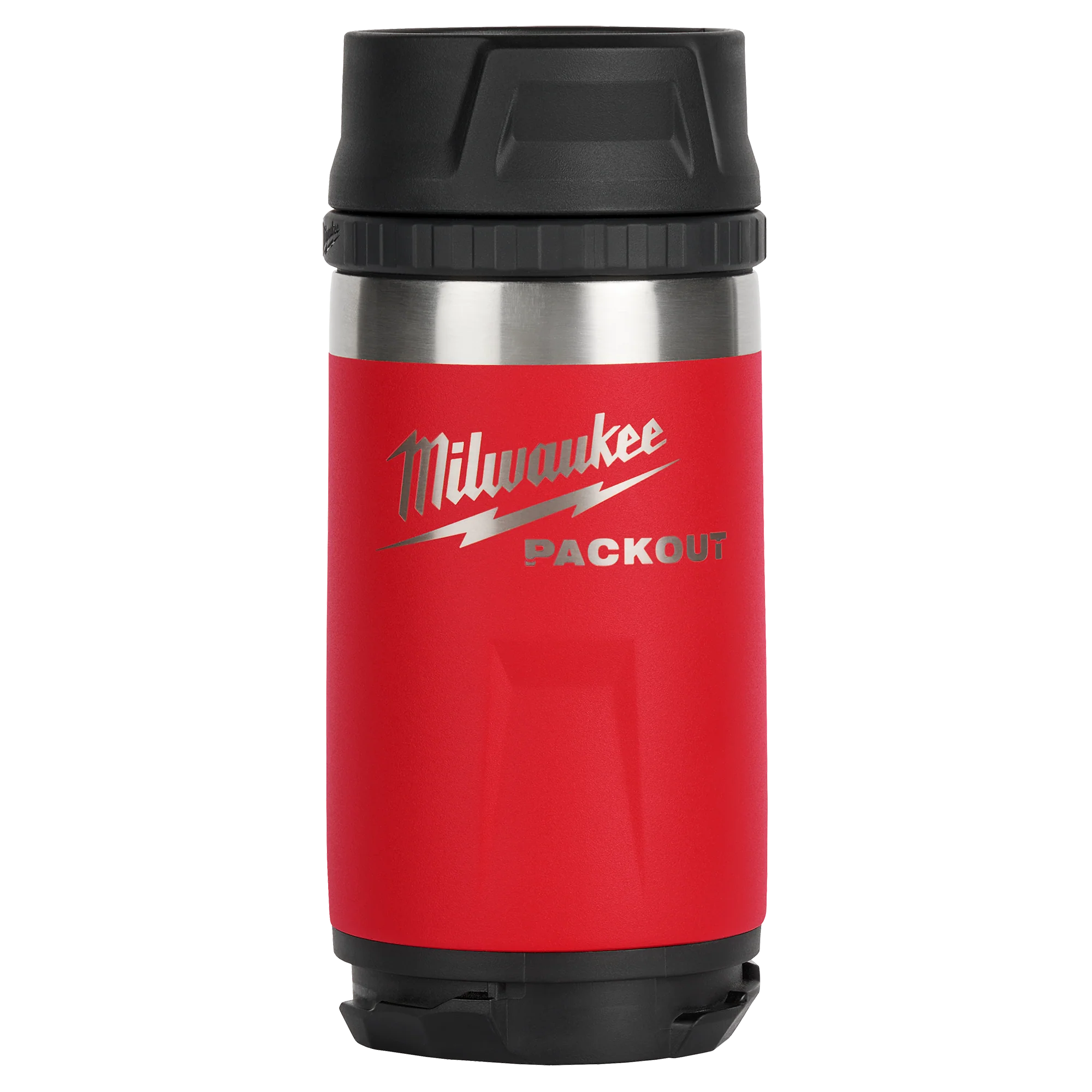 Organic Milwaukee PACKOUT™ 12oz Red Insulated Bottle with Sip Lid Soft