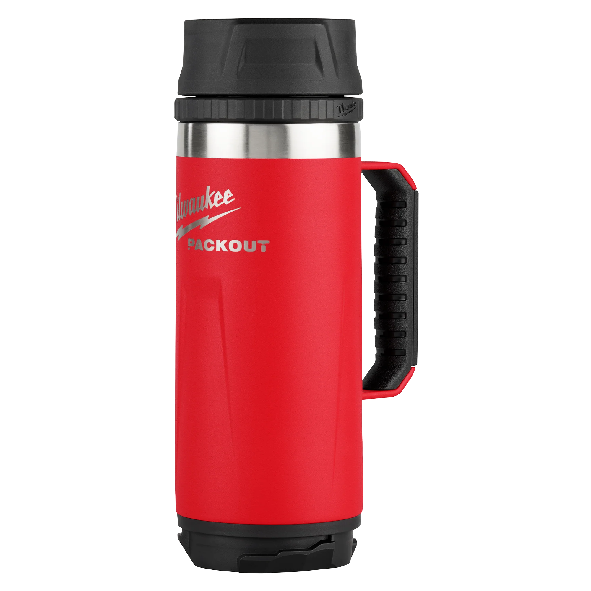 Durable Milwaukee PACKOUT™ 18oz Insulated Mug with Sip Lid Natural