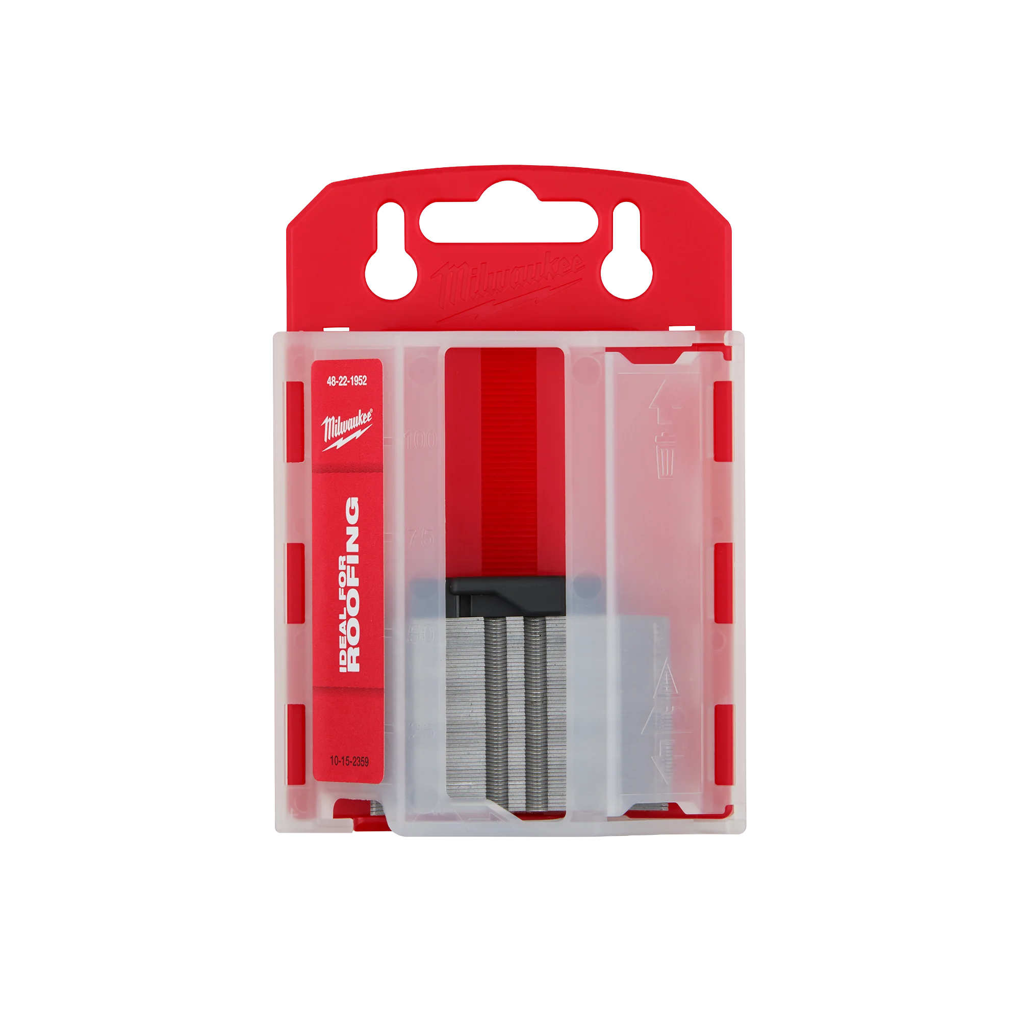 Carefully Designed Milwaukee 50 PC Hook Utility Knife Blades w Dispenser Classic