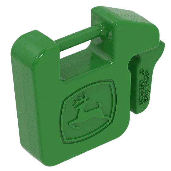 Safe John Deere UC13263 Front Suitcase Weight Ballast 44 lb. Superior