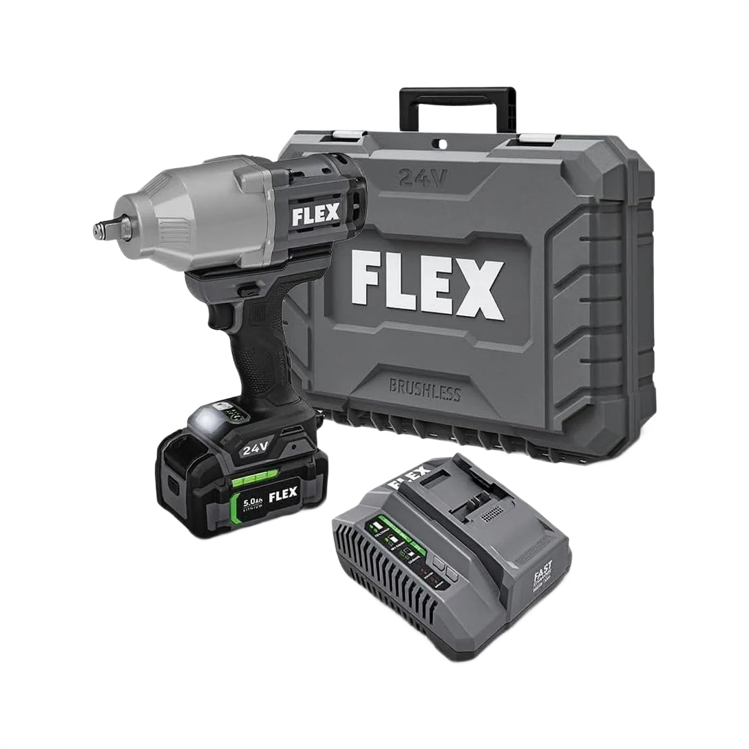 Natural FLEX 24V 1 2 High-Torque Impact Wrench Kit World-Class