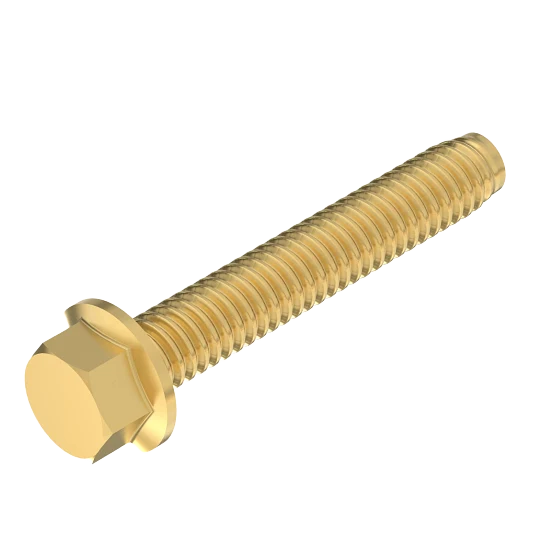 Specialty John Deere 19M7834 M6 X 45 Hexagonal Head Flanged Screw 10-Pack Artisan