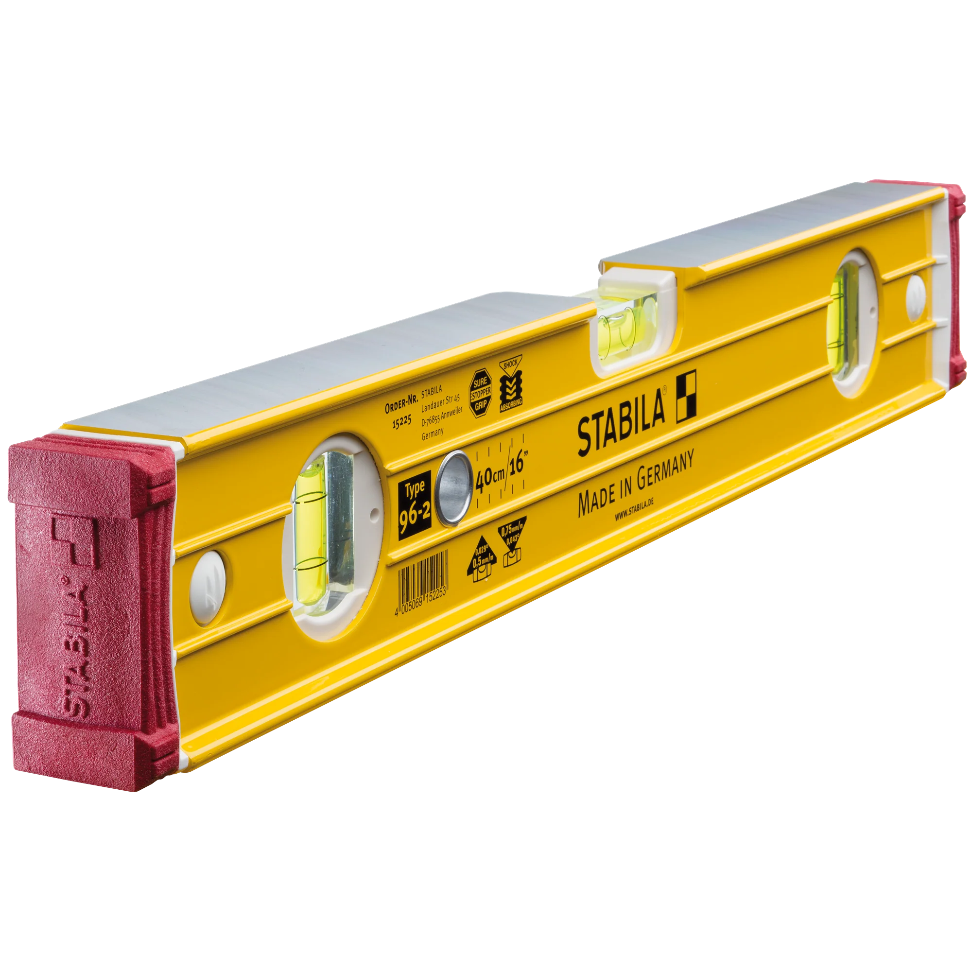 First-Class Stabila 16 Type 96M Magnetic Level Solid