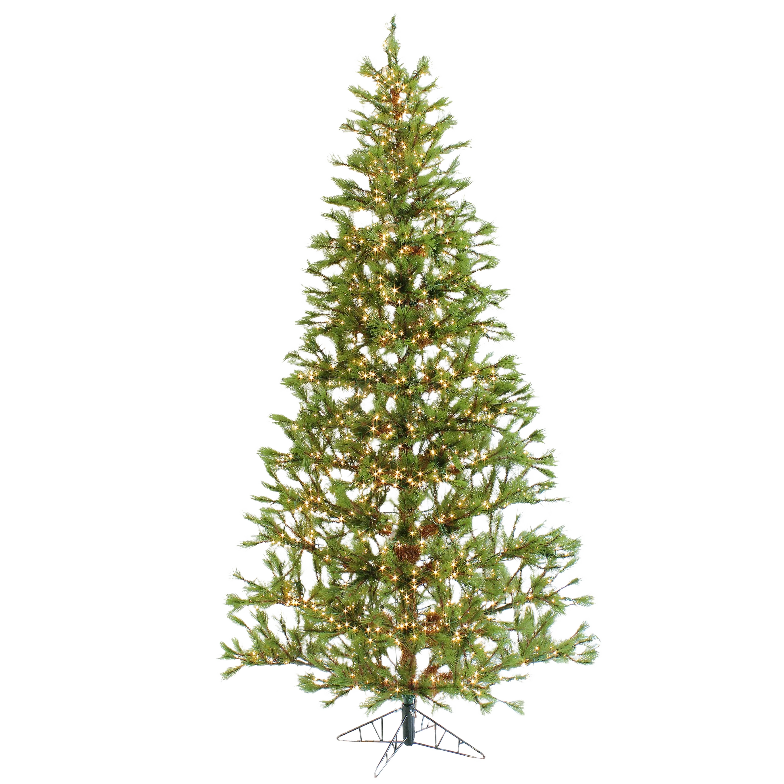 Crafted Studio Spruce LED Christmas Tree 7 ft. Long-Lasting