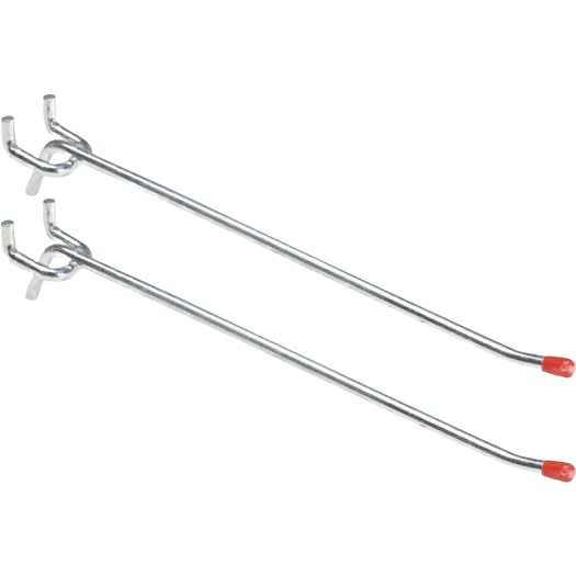 High-End Do it 8 Inch Medium Duty Safety Tip Straight Pegboard Hooks 2-Count Advanced