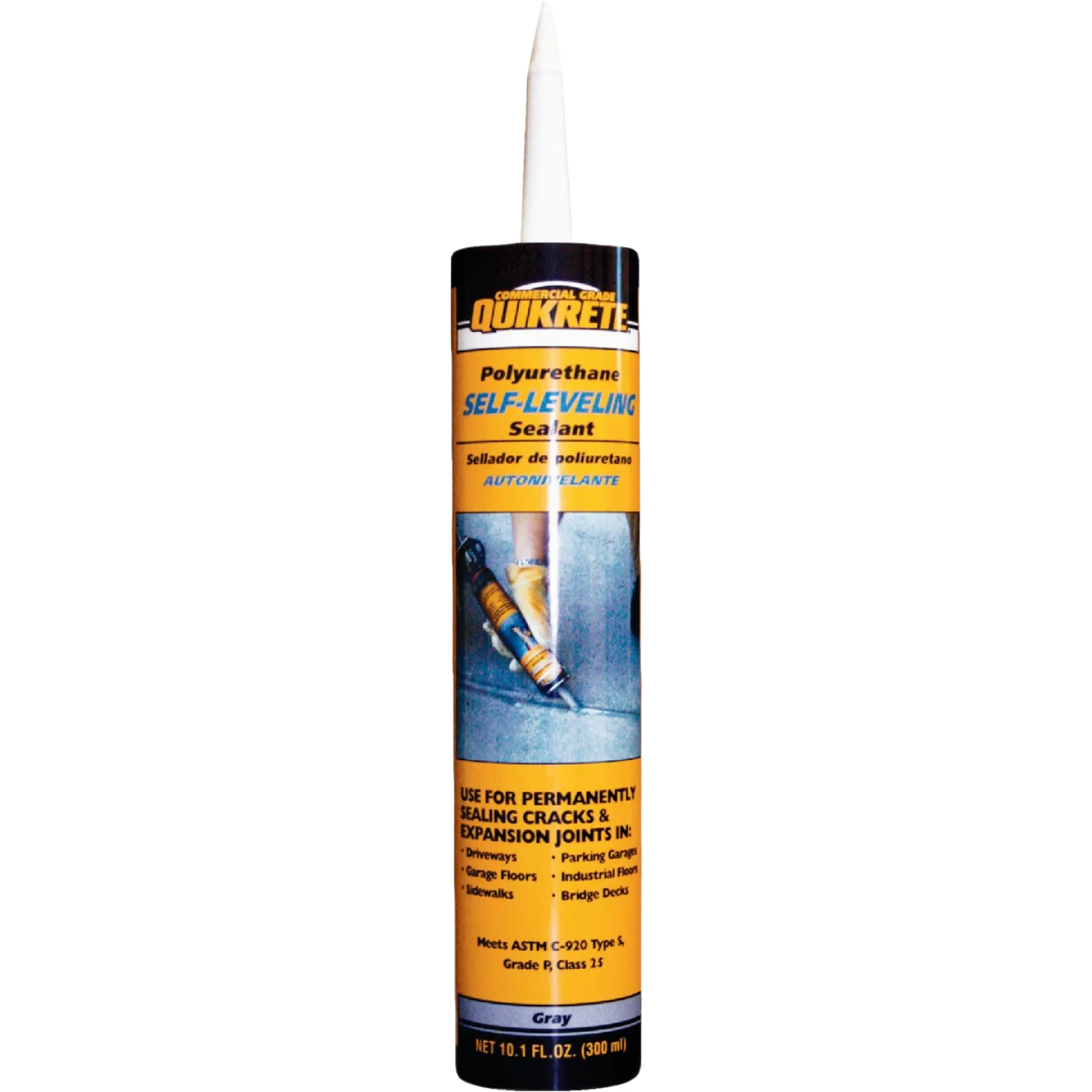 Traditional Quikrete Gray Advanced Polymer Self-Leveling Sealant 10 oz. Fine Crafted
