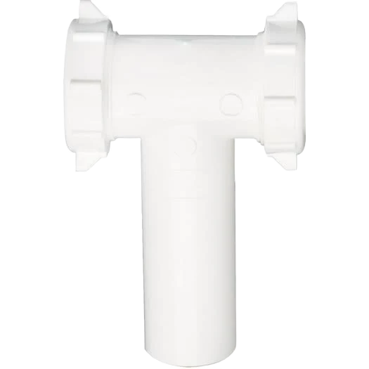 Safe Do it 1-1 2 Inch White Plastic Tee Elegant