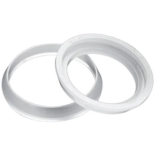 Sophisticated Do it 1-1 2 in. x 1-1 2 in. Clear Poly Slip Joint Washer 2-Pack Luxury