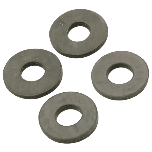 Unique Do it Assorted Black Bonnet Faucet Washer 4 Ct. Crafted