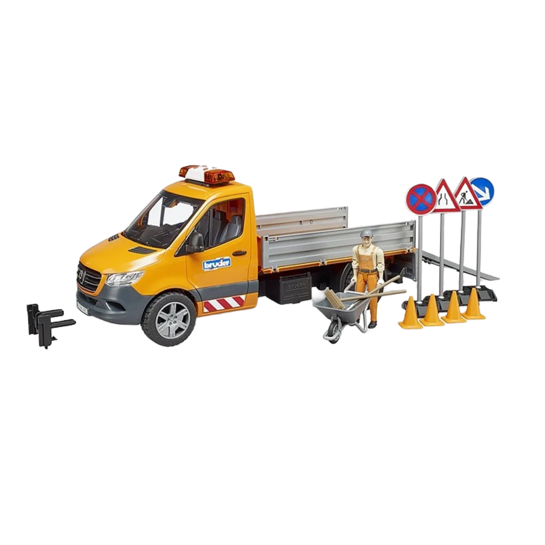 Prestigious Bruder MB Sprinter Municipal Vehicle Detailed