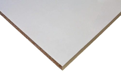 Long-Lasting 3 4 x 16 in. x 8 ft. White Shelving Pure