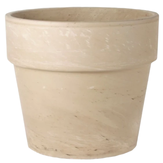 Prestigious Border Concepts Granite Clay Calima Pot 12.5 x 11 in. Fashionable