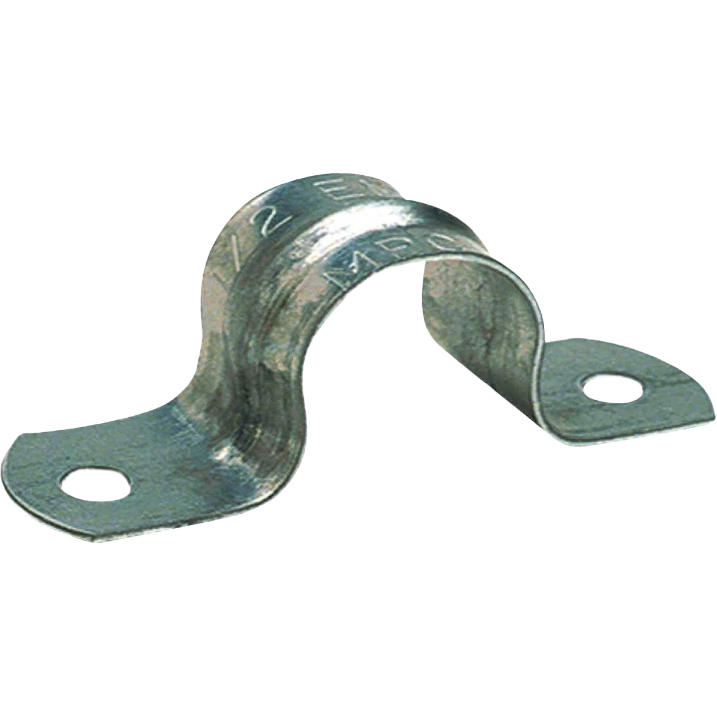 Easy-to-Use Halex 3 4 in. Click On 2-Hole EMT Conduit Strap 4-Pack Reliable