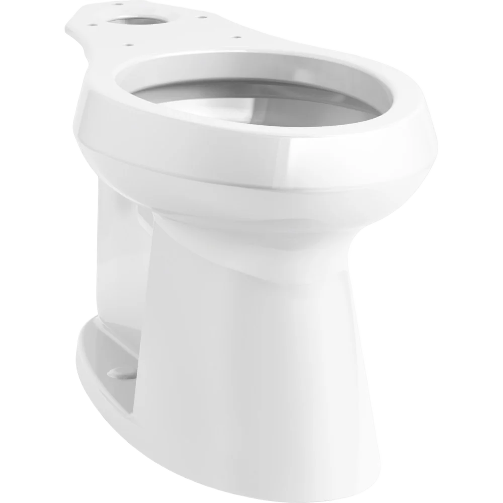 Organic Kohler White Highline Comfort Height Elongated Toilet Bowl Versatile