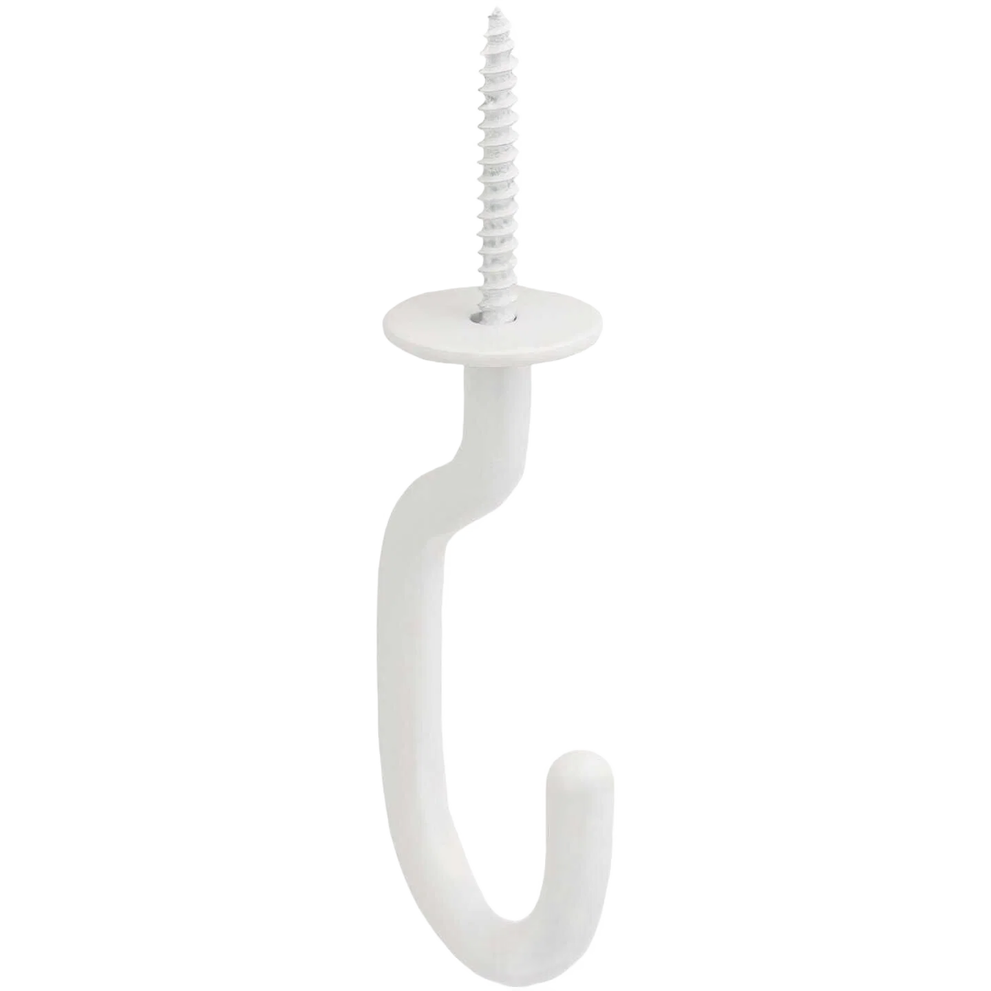 Advanced National Hardware 32 White Steel Modern Ceiling J-Hook Plant Hanger Fine