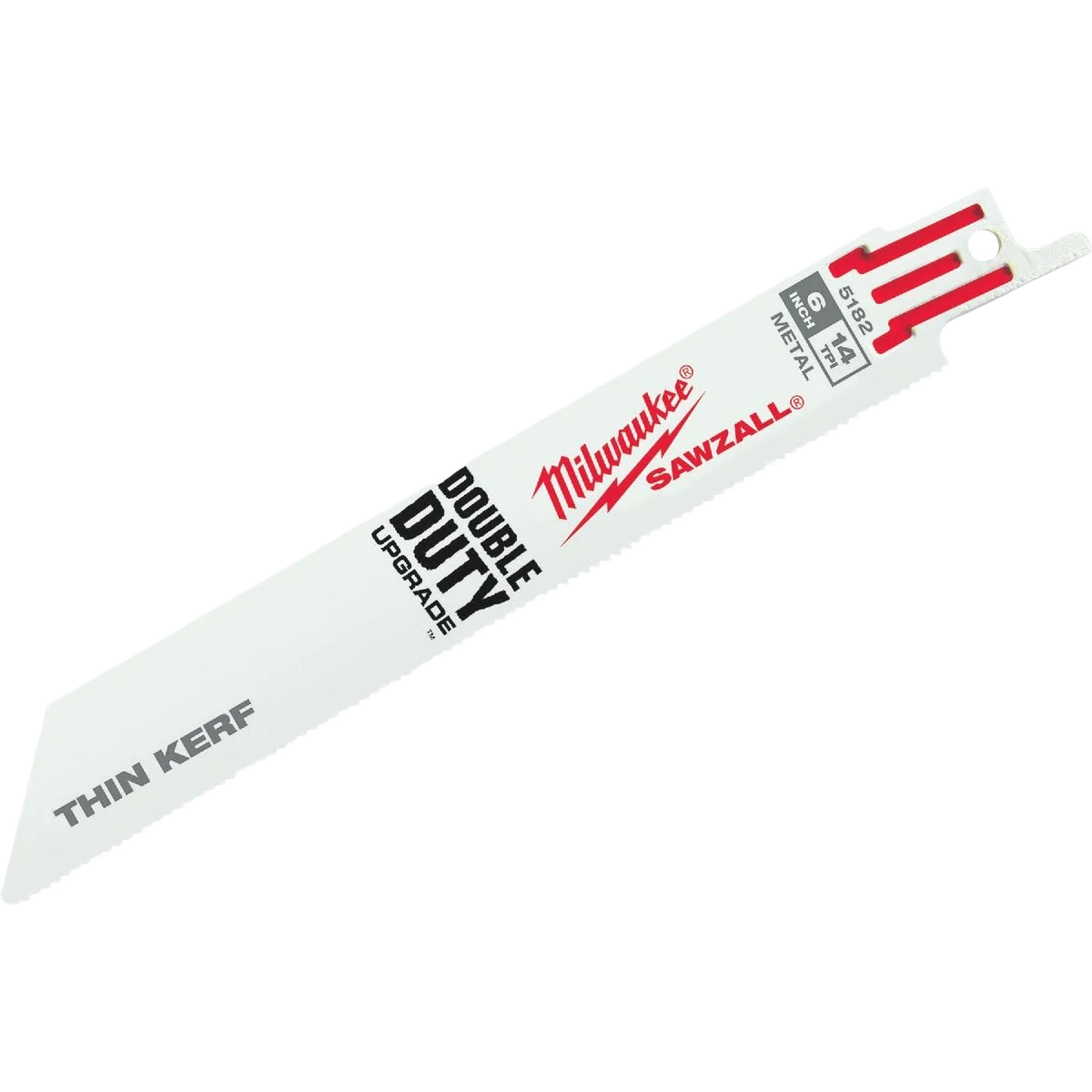 Proven Milwaukee SAWZALL® 6 14-TPI Standard Metal Blades 5-Pack Official