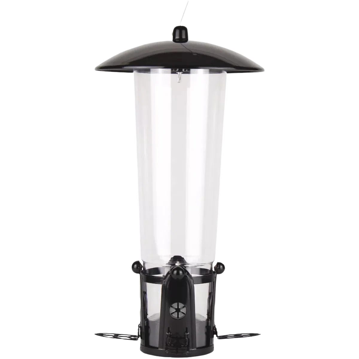 Lightweight Perky-Pet Squirrel-Be-Gone Max Clear Plastic Bird Feeder with Flexports 3Lb. Comfortable