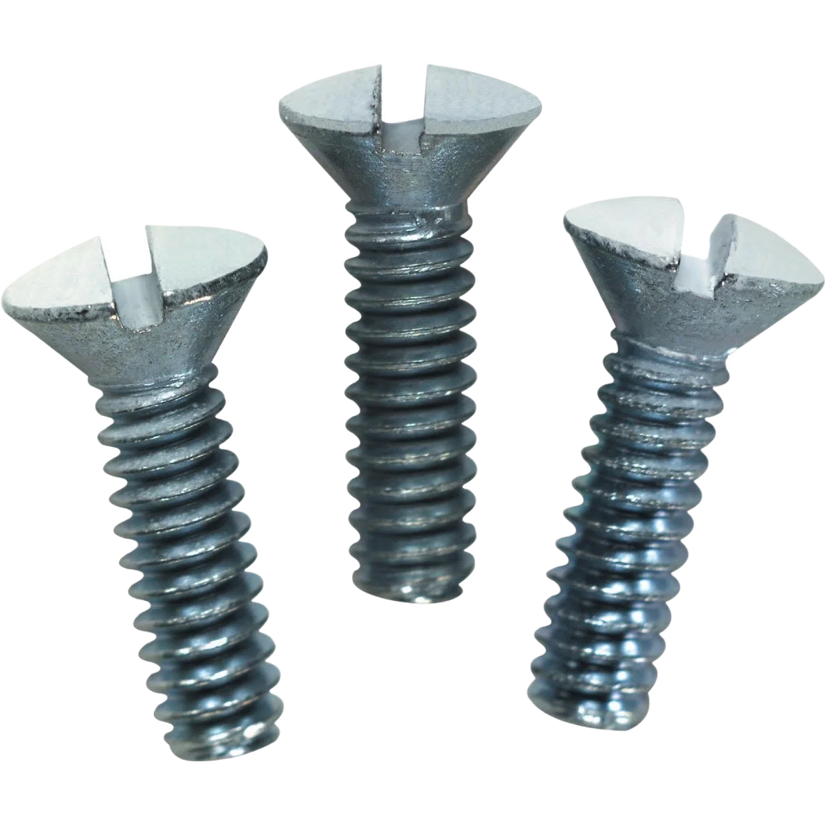 Pure Leviton White 1 2 In. Metal Wall Plate Screw 20-Pack Traditional