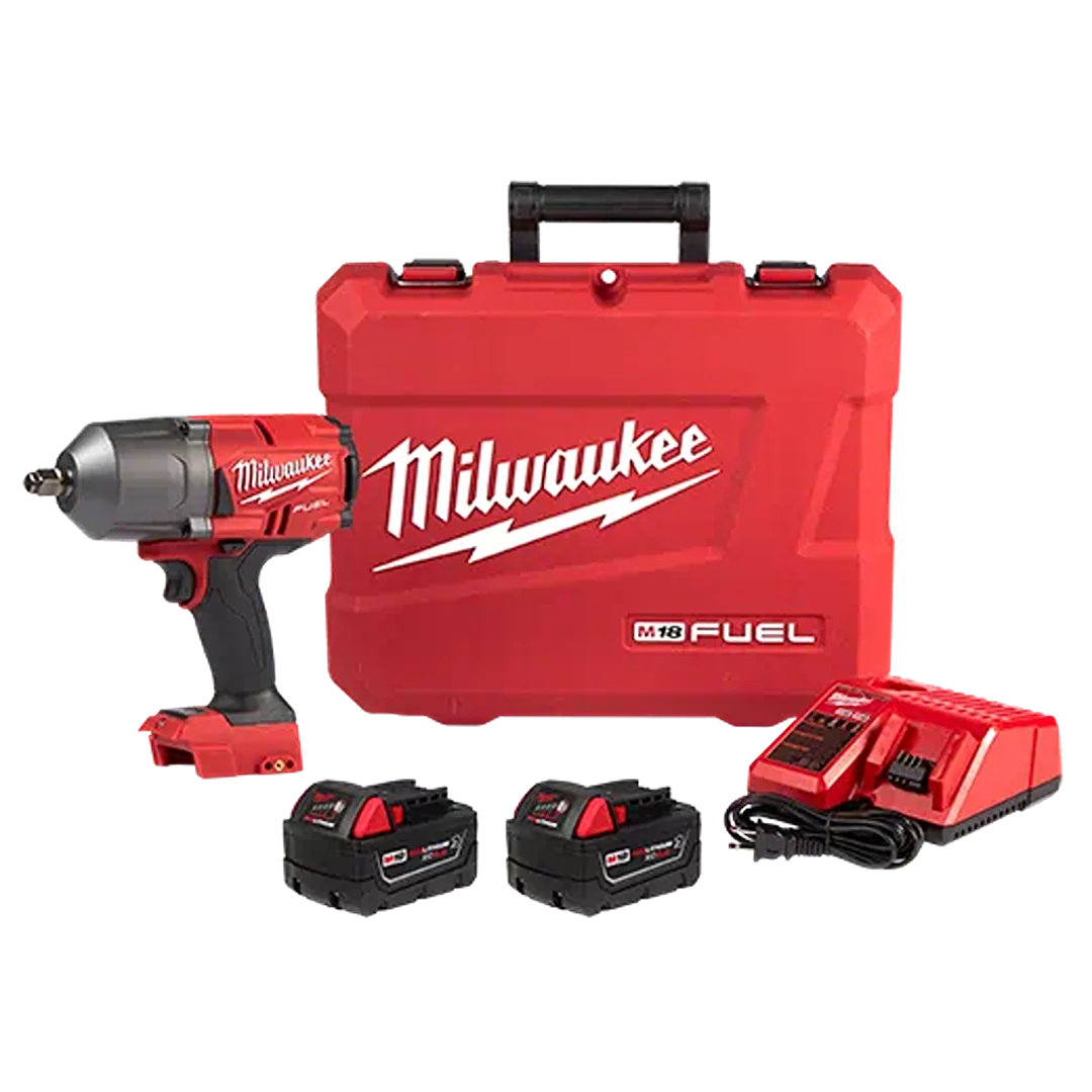 Functional Milwaukee 1 2 M18 FUEL High Torque Impact Wrench w Friction Ring Kit Fashionable