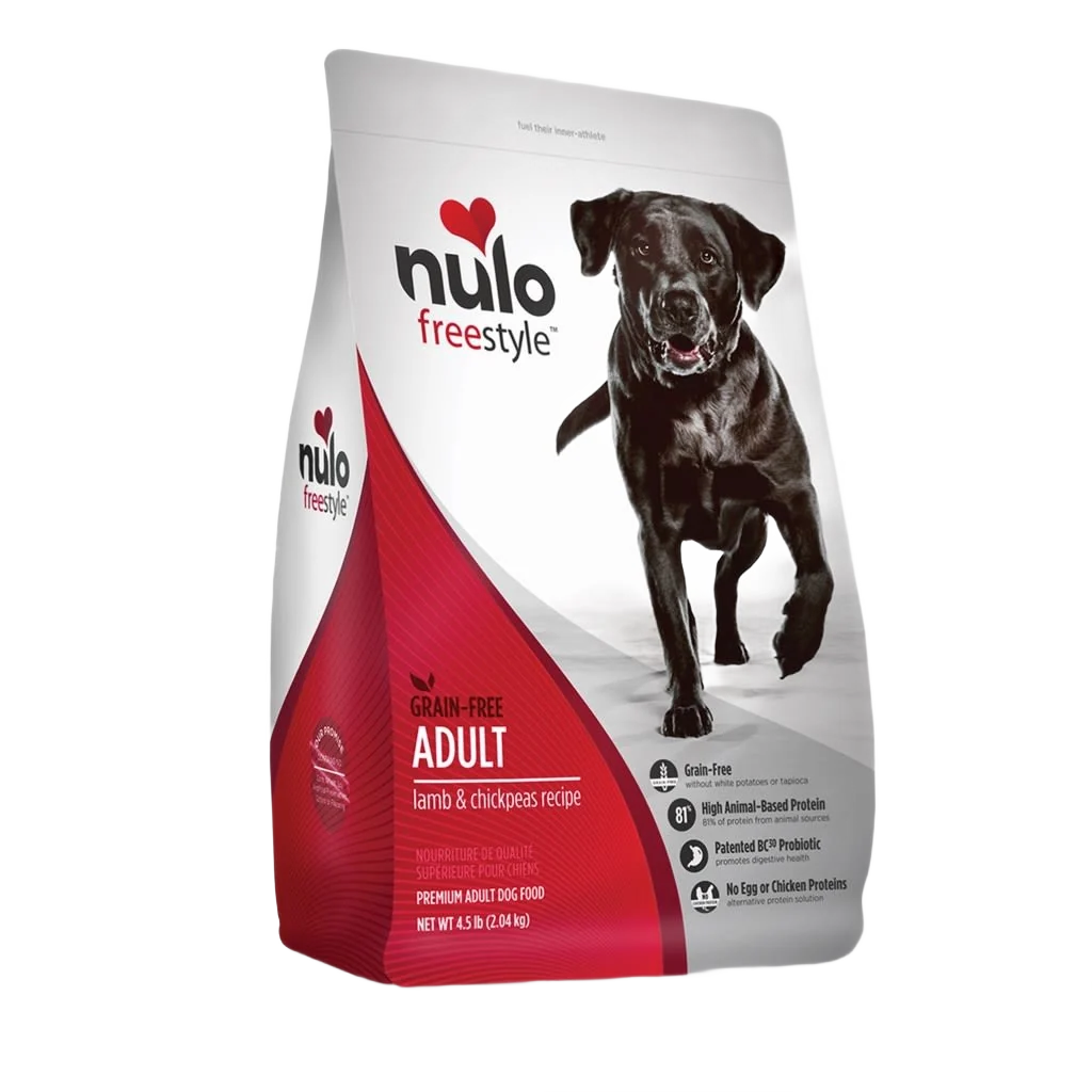 World-Class Nulo style High-Protein Lamb Chickpeas Adult Dry Dog Food 11 lb. Healthy