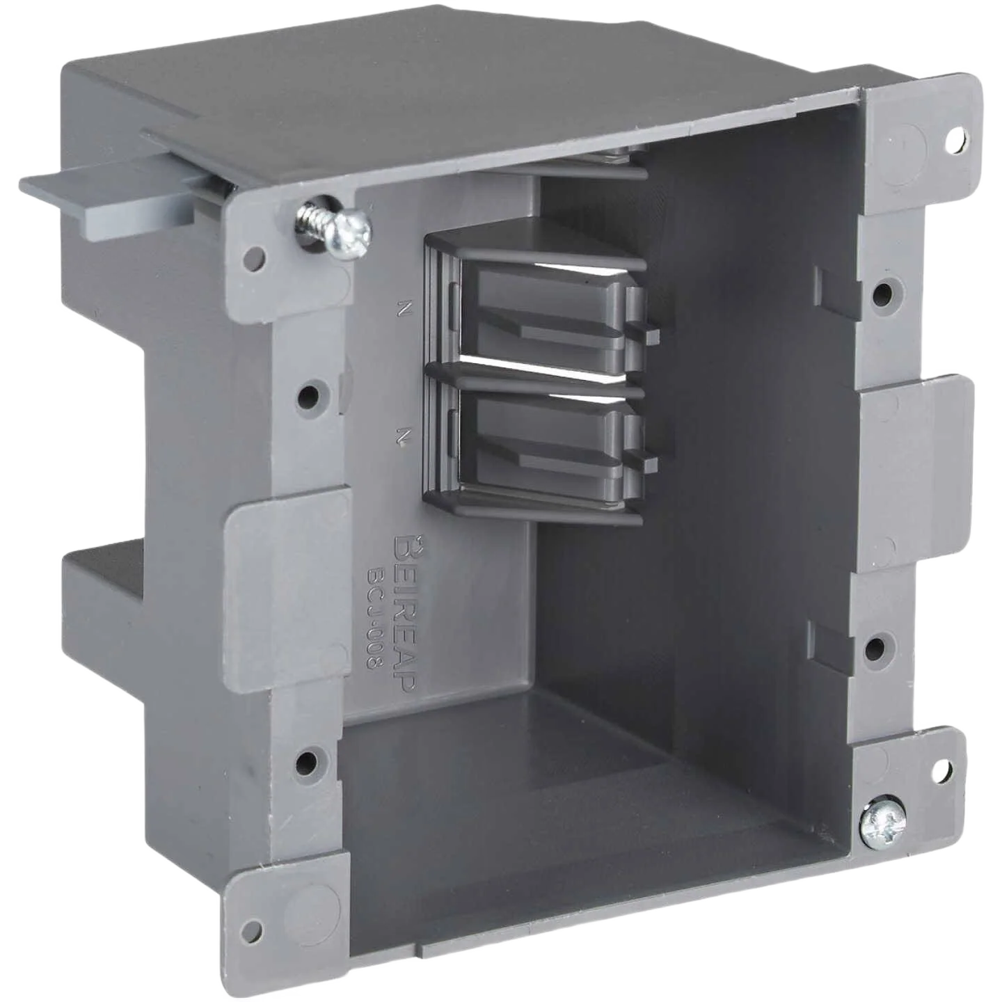 Effective Do it 2-Gang PVC Old Work Molded Electrical Box 25 Cu.-In. Premium