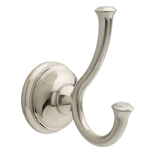 World-Class Delta Cassidy Stainless Double Robe Hook Consistent