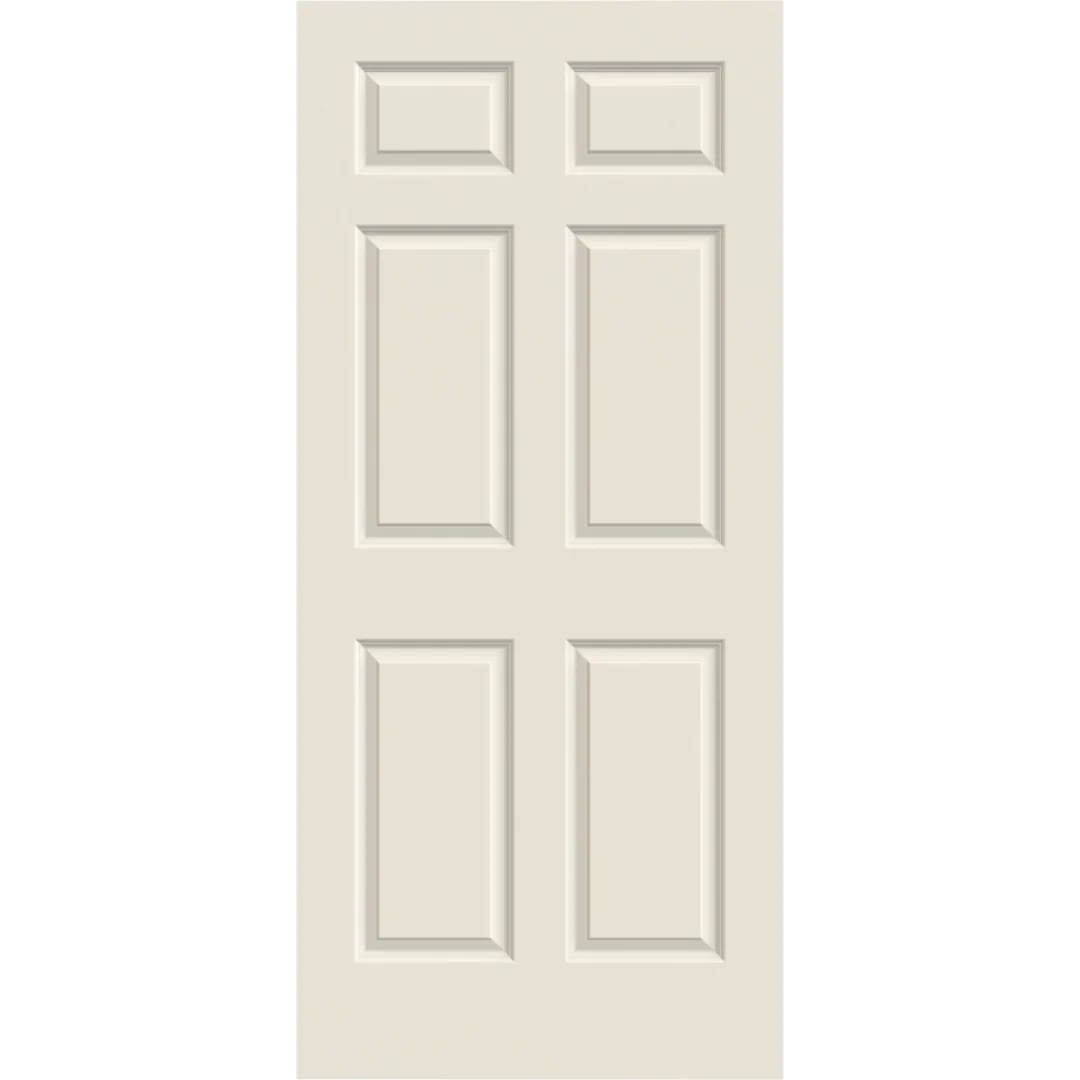 Recyclable Jeld-Wen 32 in. x 80 in. Colonist Primed Interior Slab Solid Core Door Fine Crafted