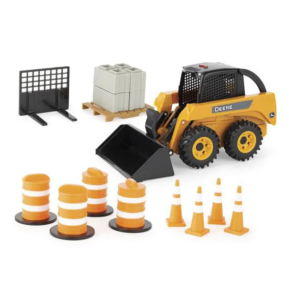 Trendy Tomy LP77344 1 16 Scale John Deere Skid Steer Set Practical