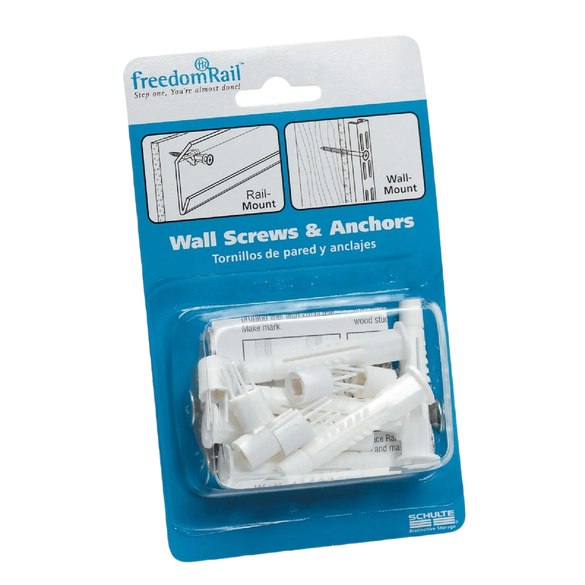 Artisan domRail Wall Screw and Anchor Advanced