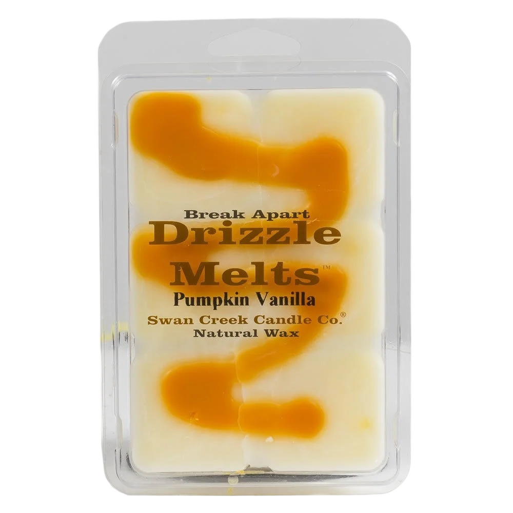 Elite Swan Creek Pumpkin Vanilla Drizzle Melts 6-Pack Safe