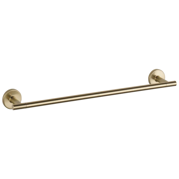 Solid Delta Trinsic Champagne Bronze Towel Bar 18 in. Casual