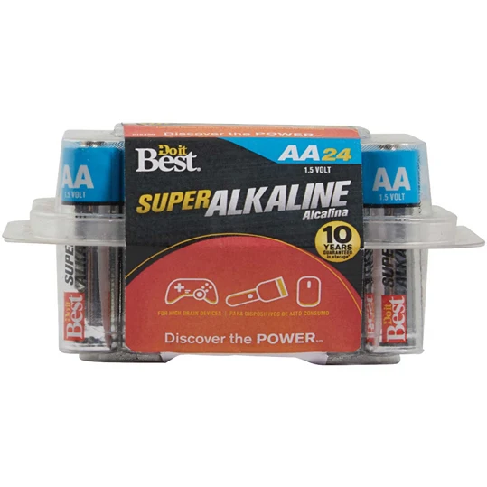 Fast Do it AA Super Alkaline Battery 24-Pack Original