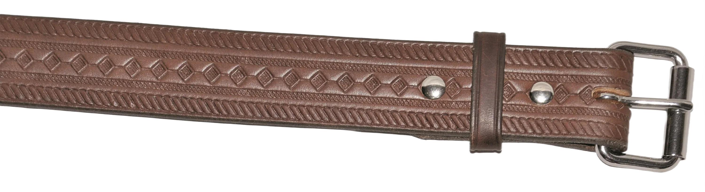 Classic P B Harness 40 Brown Super Duty Diamond Minimalist