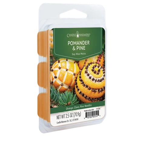 Clean Candle Warmers Pomander Pine Classic Wax Melts 6-Pack Quality