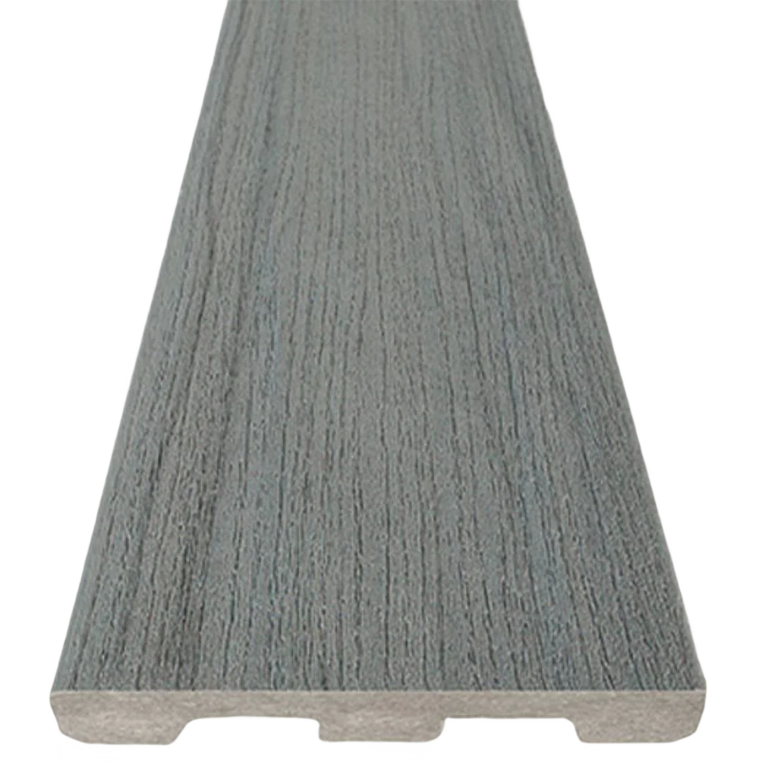Superior TimberTech 20 ft. Prime Collection Grooved Deck Board Sea Salt Gray Fine