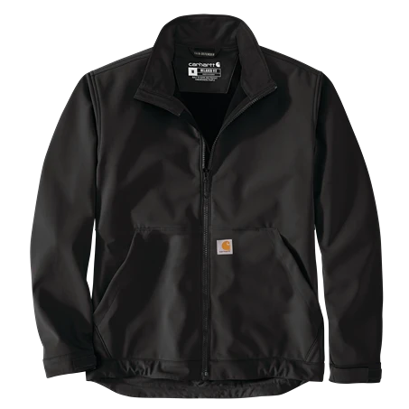 Next-Generation Carhartt Men’s Small Black Rain Defender® Relaxed Fit Softshell Jacket Proven