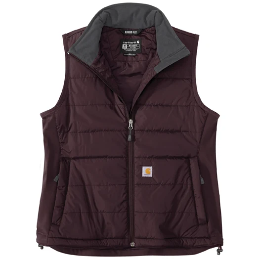 Premium Material Carhartt Women’s Large Blackberry Insulated Vest Stylish