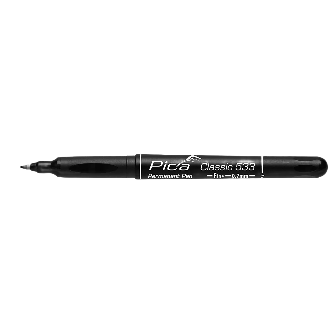 High-Quality Pica Classic 533 Fine Nib Permanent Pen Black Fast