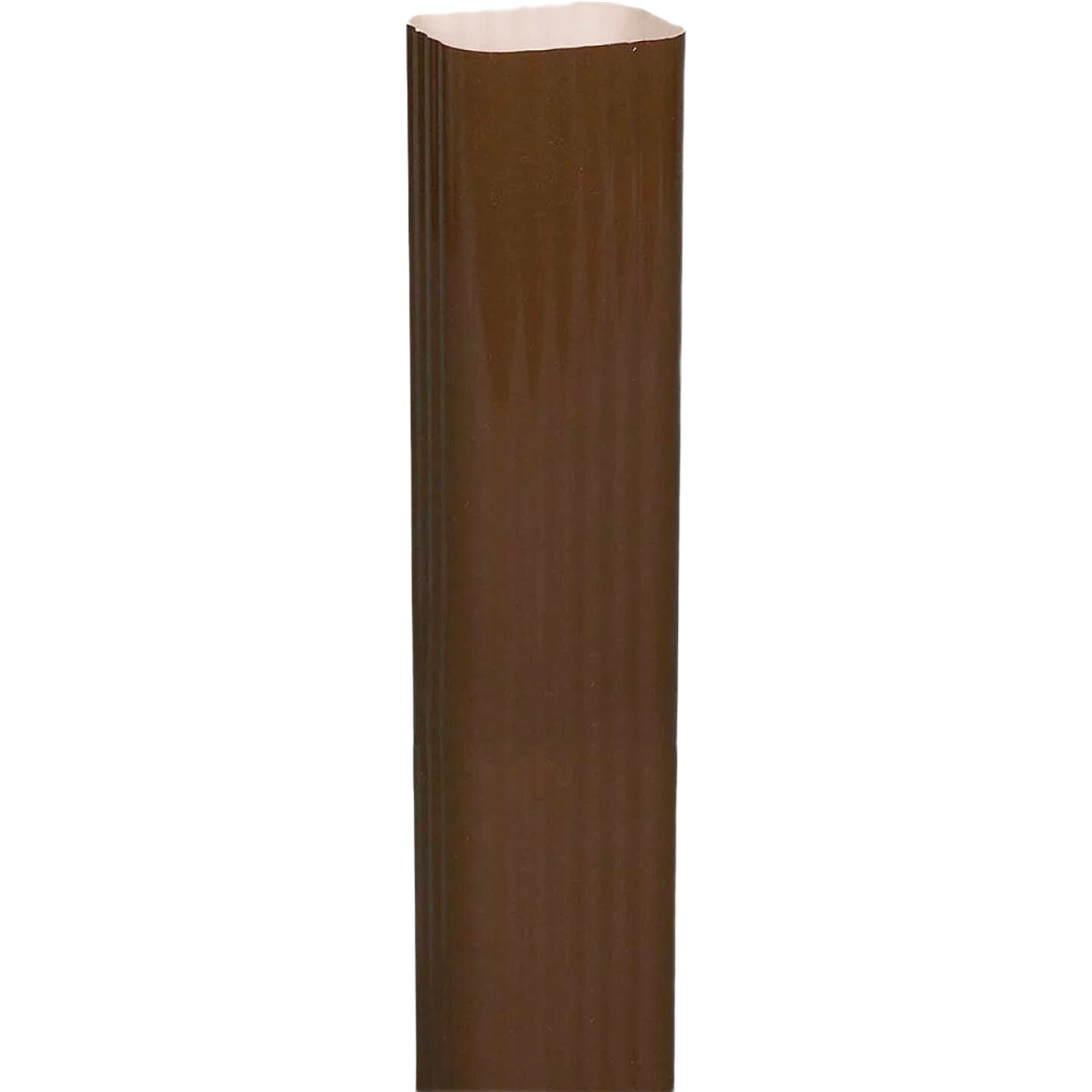Unique Spectra Metals K-Style Brown Aluminum Downspout Extension Innovative