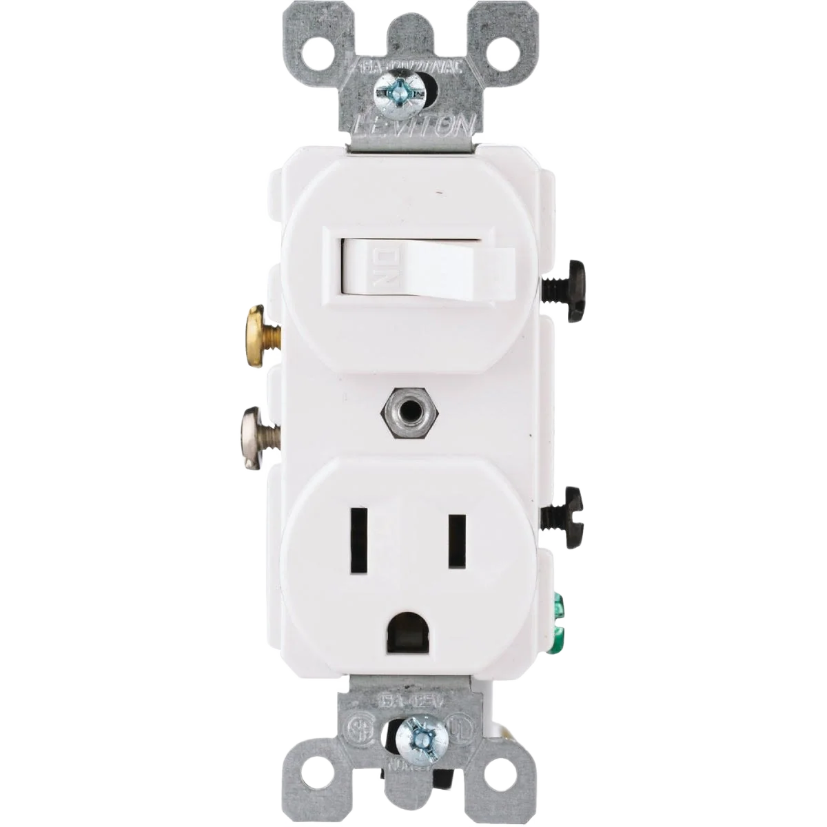Responsible Leviton White 15A Heavy-Duty Switch And Outlet Natural